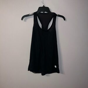 Black workout tank top small balance collections